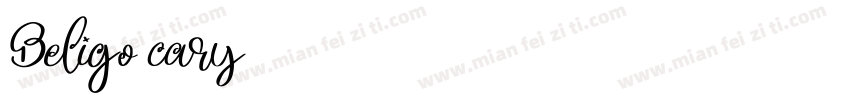 Beligo cary字体转换